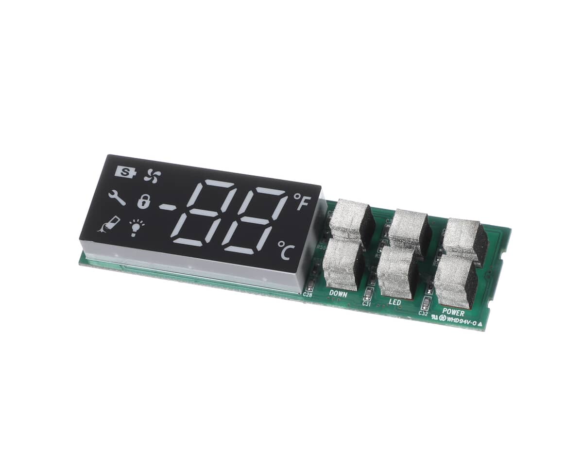 TURBO AIR PARTS Turbo Air B123540040 Display PCB - SKU TRBAB123540040