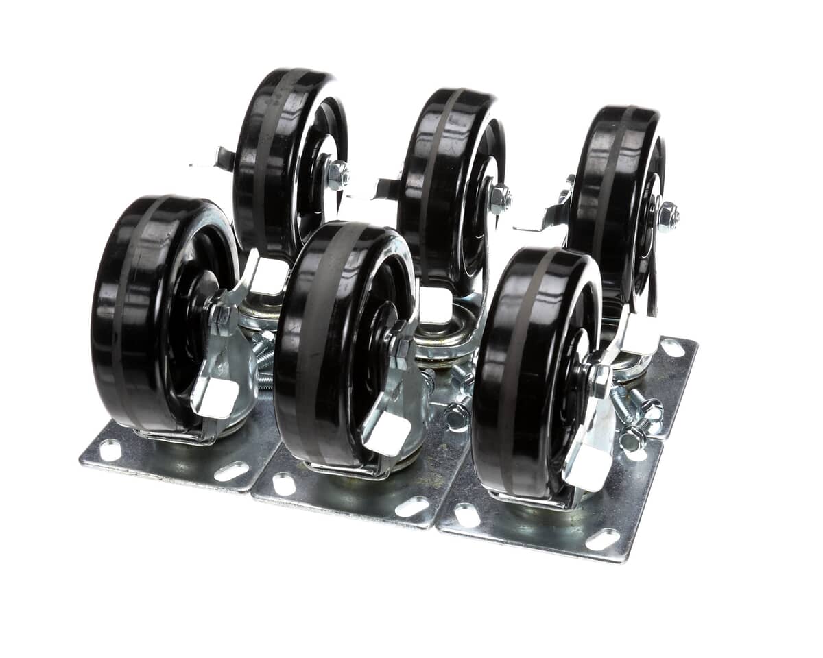 TRAULSEN PARTS Traulsen CK8 Six 6 In Casters (UC2) Plate C - SKU TRCK8