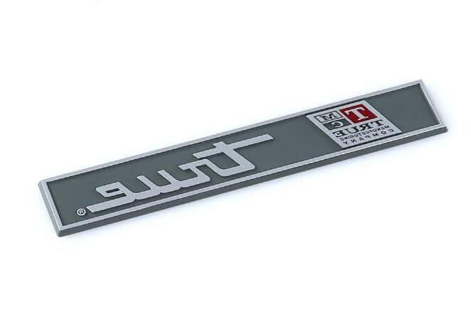 TRUE PARTS True 200931 Nameplate True 51143-P - SKU TRUE200931