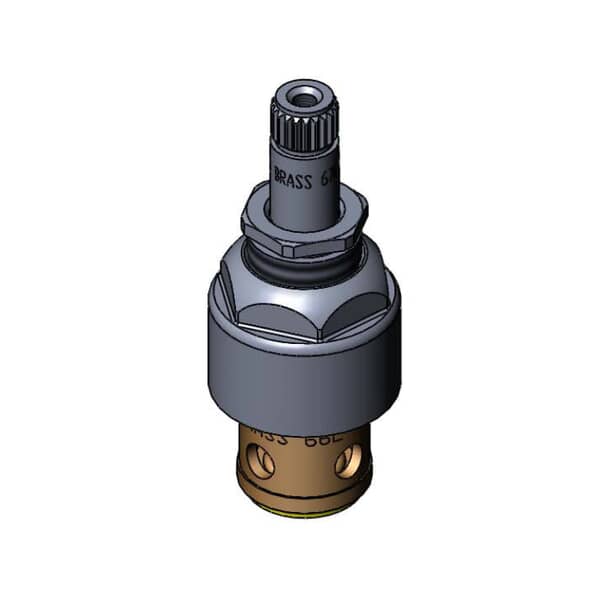T&S BRASS PARTS T&S Brass 016925-40 Cws Easyinstall Ltc 1/4 Turn Eterna (Ptf - SKU TS016925-40