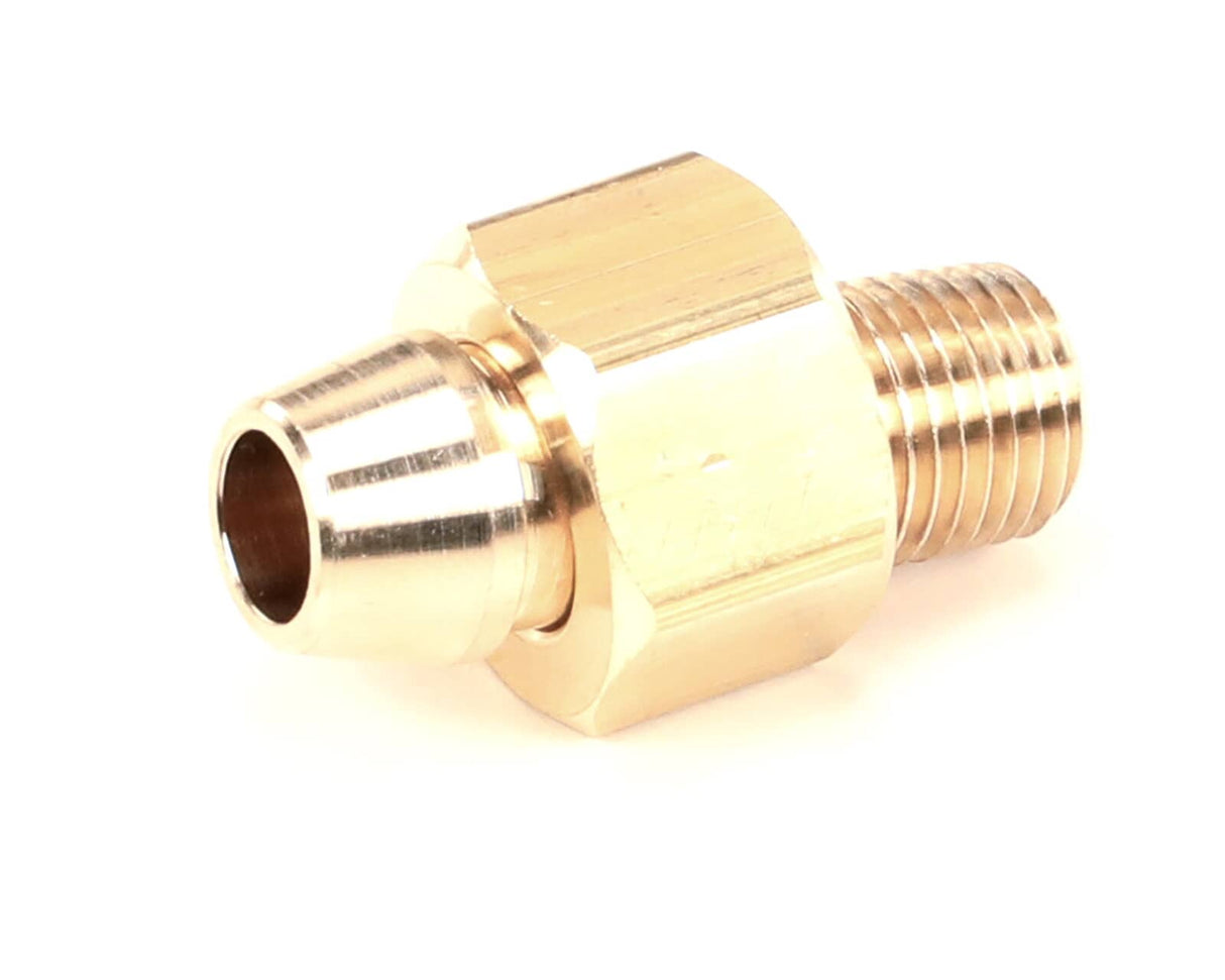 T&S BRASS PARTS T&S Brass 150A Tapered Tailpiece Assembly 1/4 NPT Male - SKU TS150A