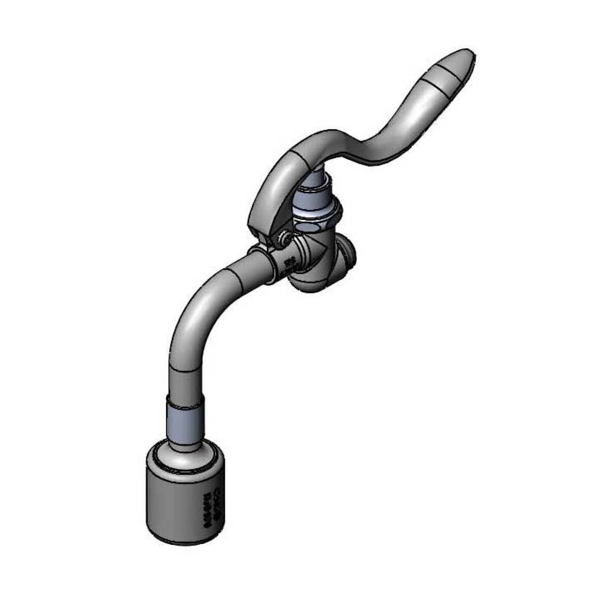 T&S BRASS PARTS T&S Brass B-0107-C90 Spray Valve Low Flow Spray Action With Spray Head - SKU TSB-0107-C90
