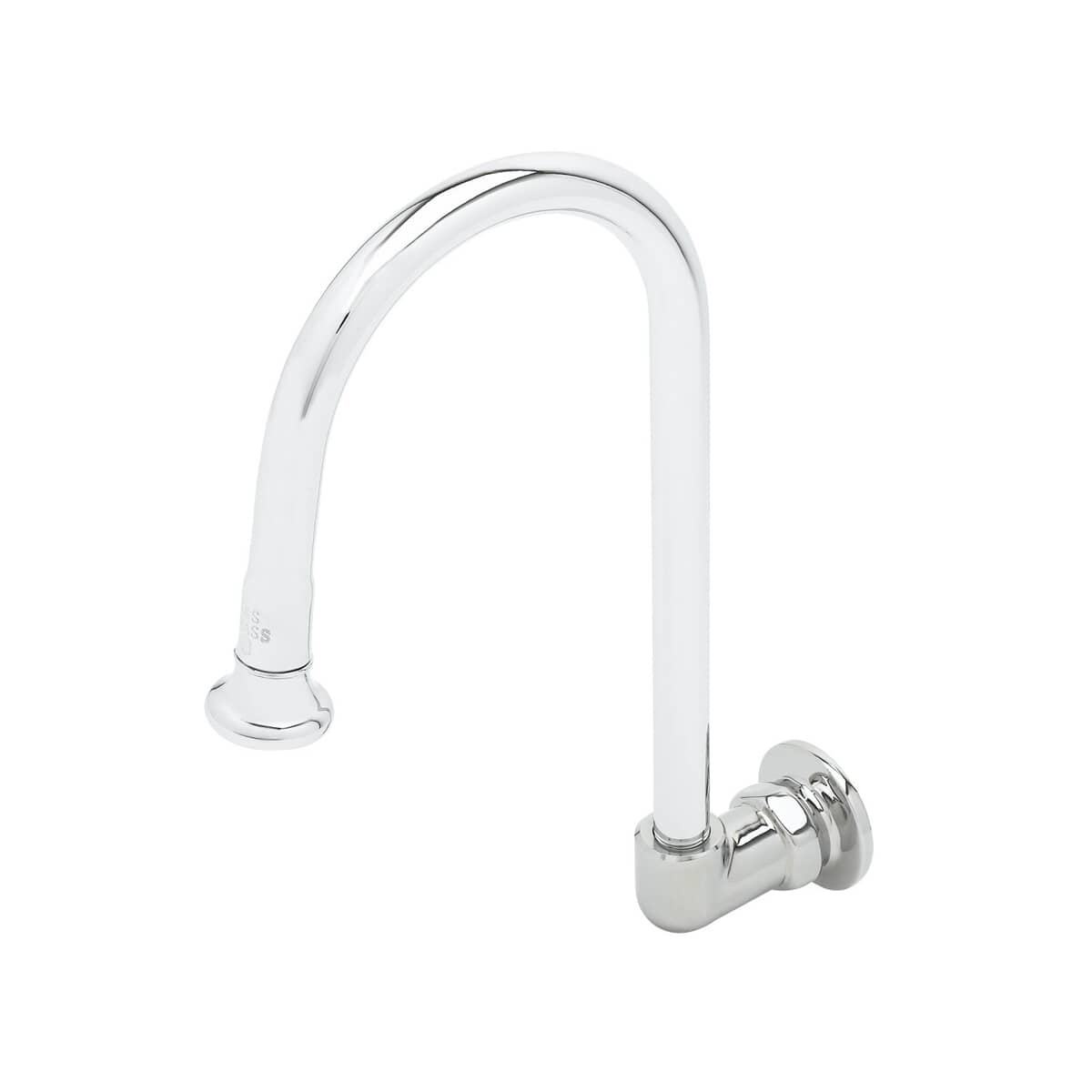 T&S BRASS PARTS T&S Brass B-0536 Rigid Gooseneck Wall Mount Rosespray O - SKU TSB-0536