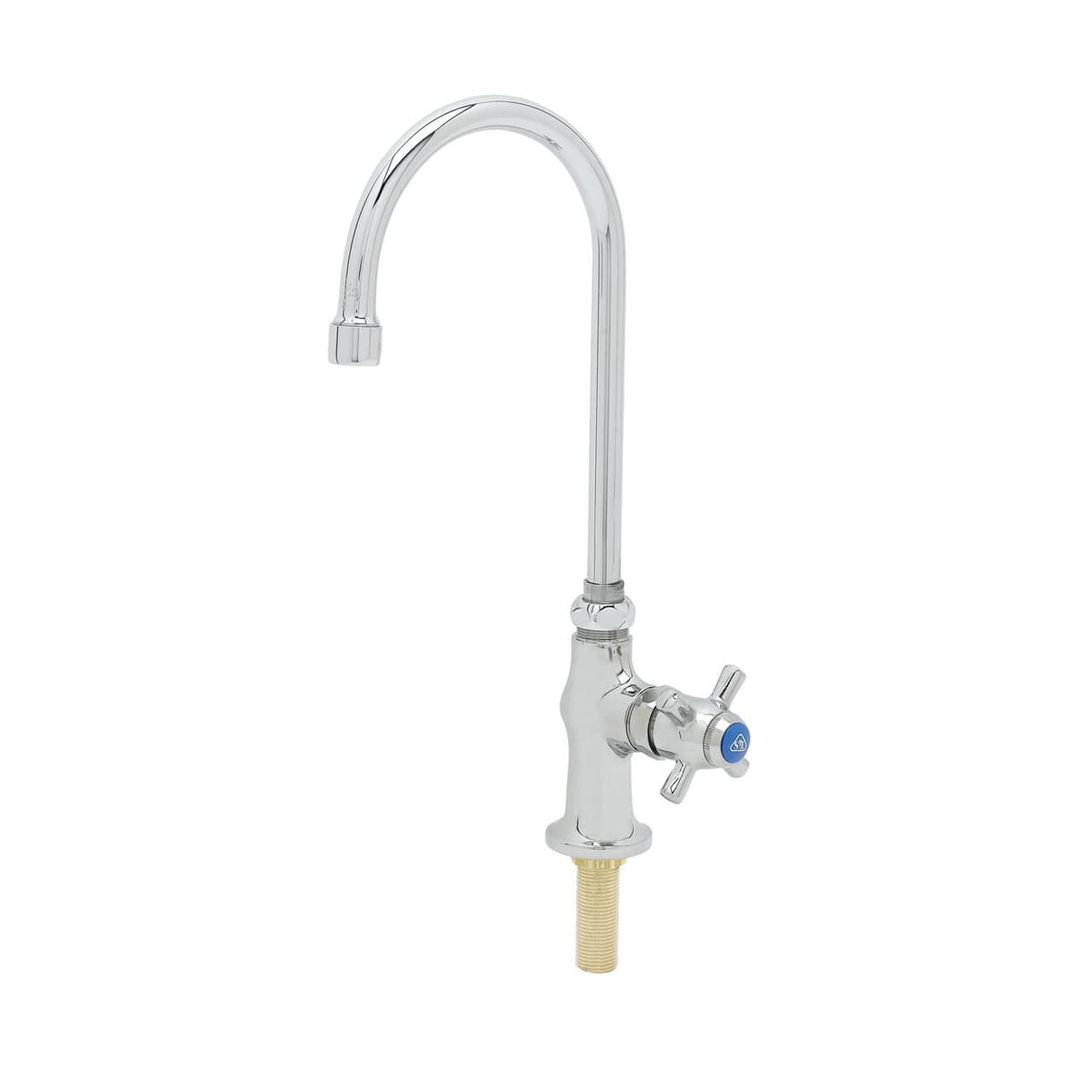 T&S BRASS PARTS T&S Brass B-0750 Sill Faucet Deck Mount Swivel/Rigid Gooseneck Wi - SKU TSB-0750