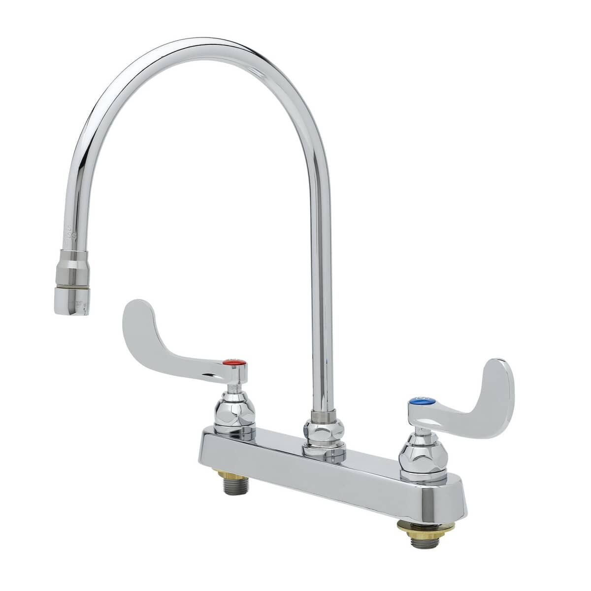 T&S BRASS PARTS T&S Brass B-1120-135X-WH4 Workboard Faucet 8 Deck Mount 135X-A22 - SKU TSB-1120-135X-WH4