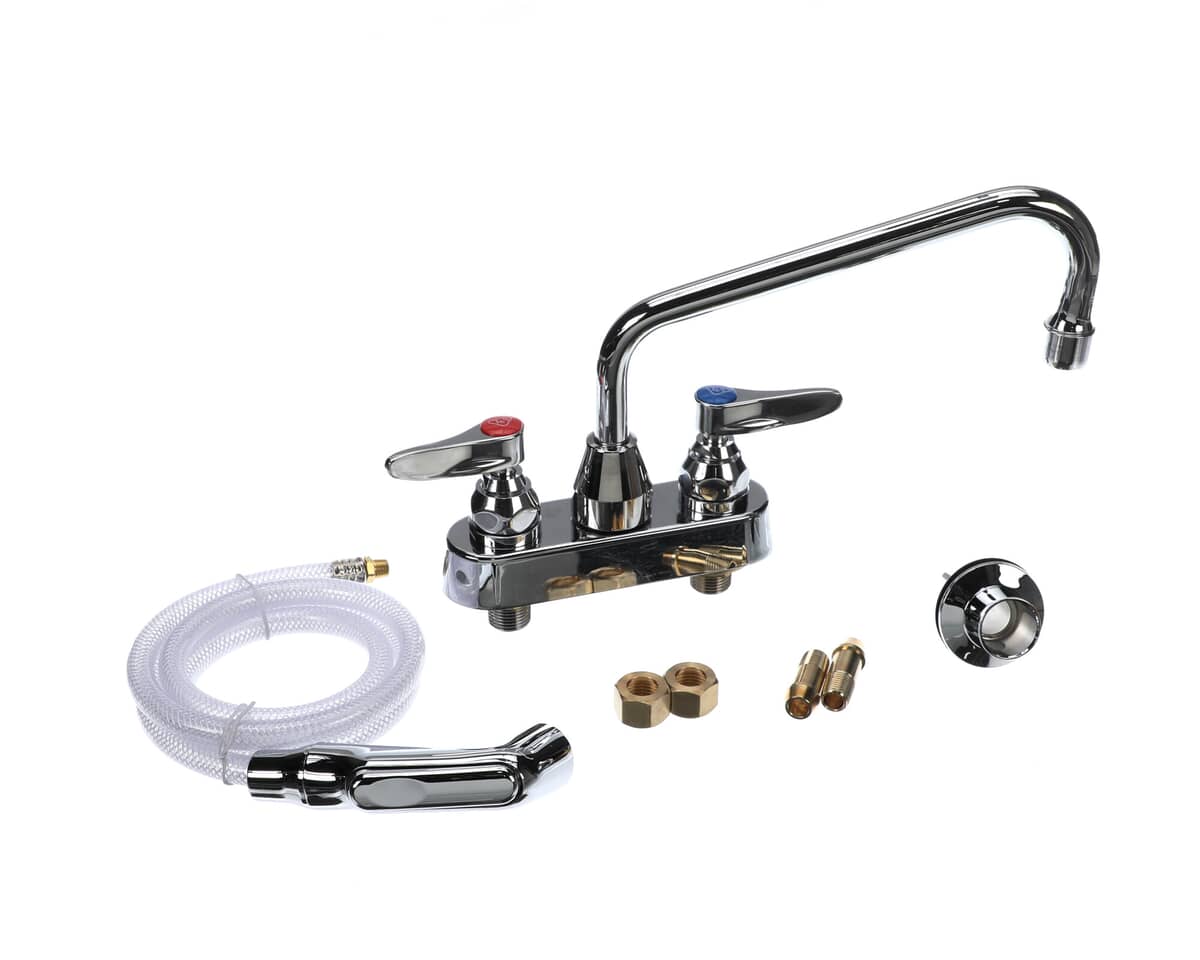 T&S BRASS PARTS T&S Brass B-1171 Workboard Faucet Deck Mount 4 Centers - SKU TSB-1171