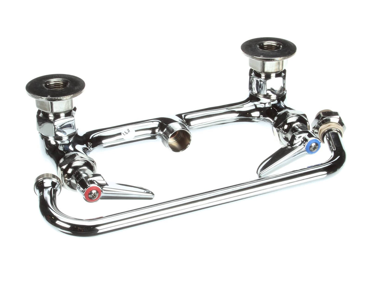 T&S BRASS PARTS T&S Brass B-2429-CR 8C/C Wall Mount Faucet 1/2NPT Female Inl - SKU TSB-2429-CR