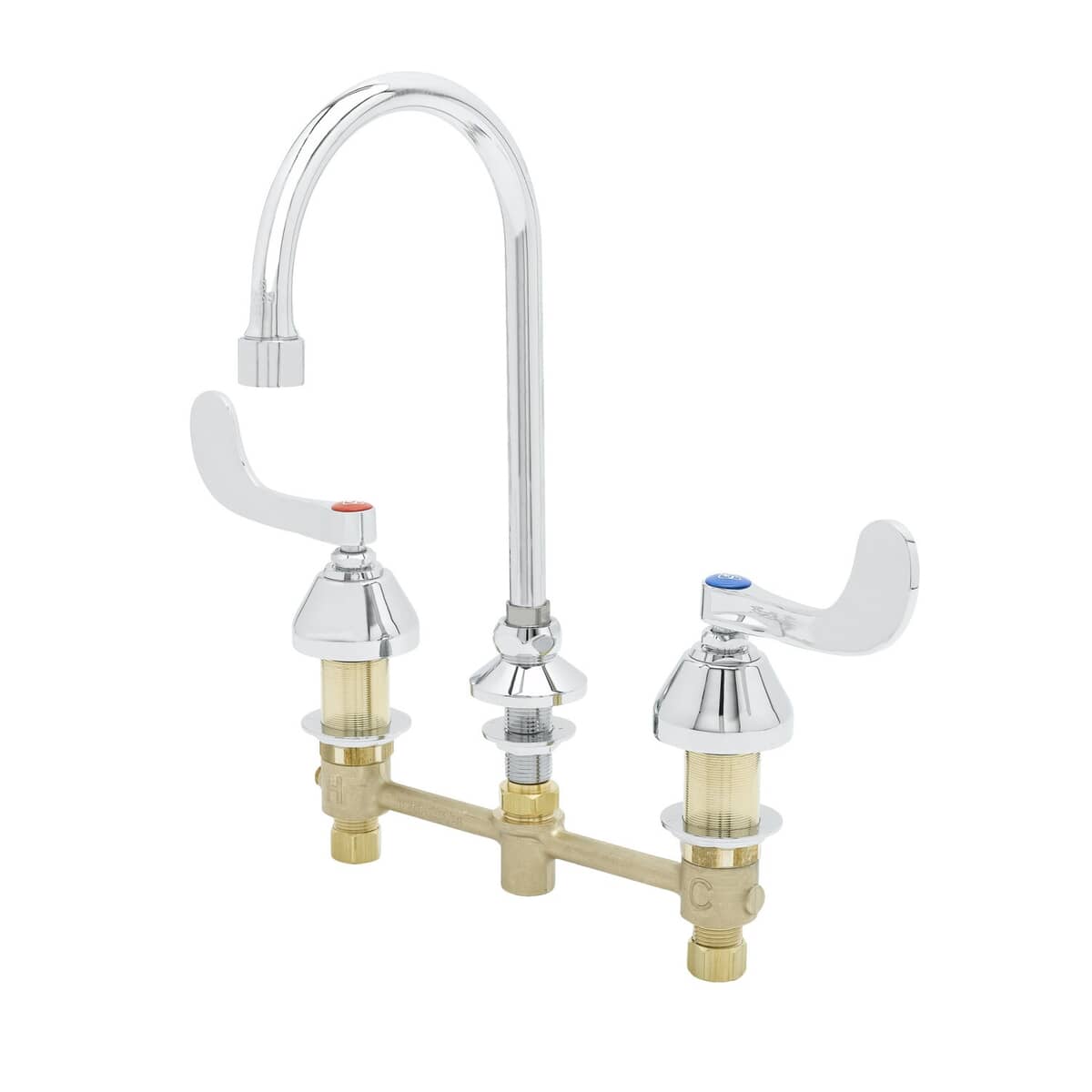 T&S BRASS PARTS T&S Brass B-2862-LF16-WH4 8 Cws Faucet 1.5 GPM Flow Disc B-Lt 4 Wrist-A - SKU TSB-2862-LF16-WH4