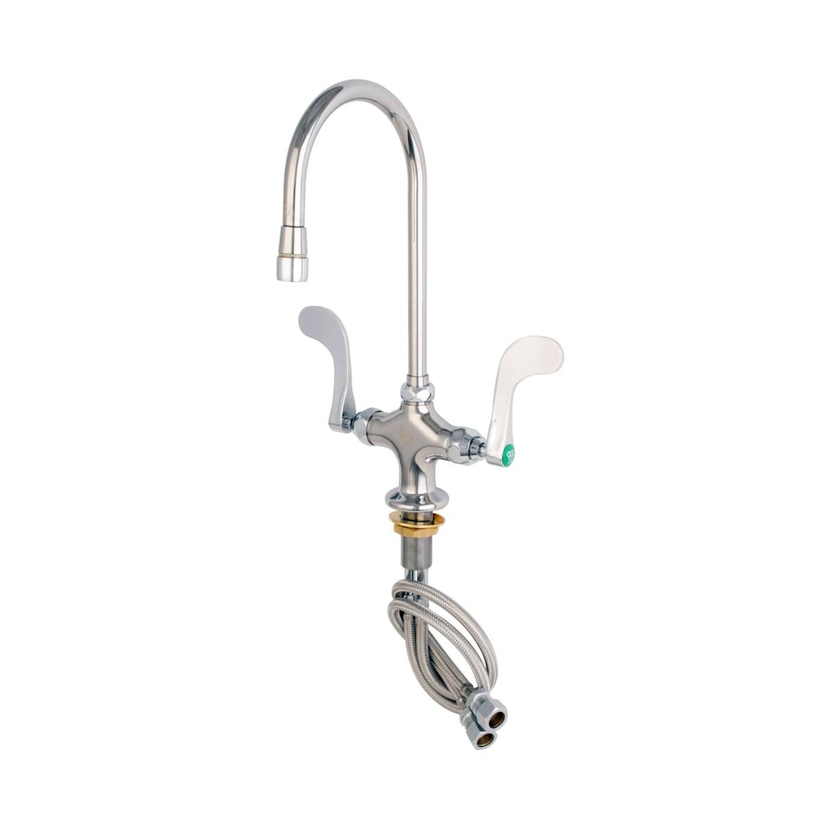 T&S BRASS PARTS T&S Brass BL-5704-05 Lab Mixing Faucet: Swivel Gooseneck, Aerator, 4 H - SKU TSBL-5704-05