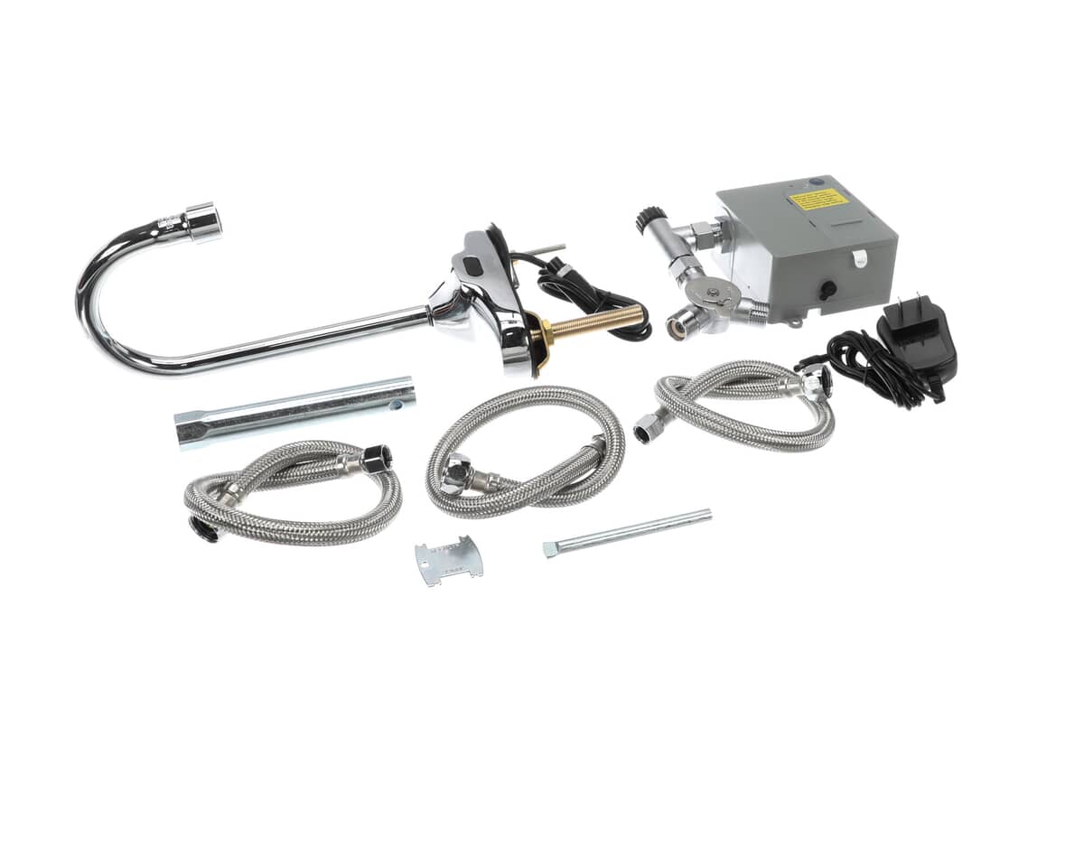 T&S BRASS PARTS T&S Brass EC-3107 Faucet 4IN Mount Rigid Goosenec - SKU TSEC-3107