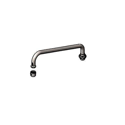T&S BRASS PARTS T&S Brass S062X Stainless Steel 12 Swing Nozzle W/ Strea - SKU TSS062X