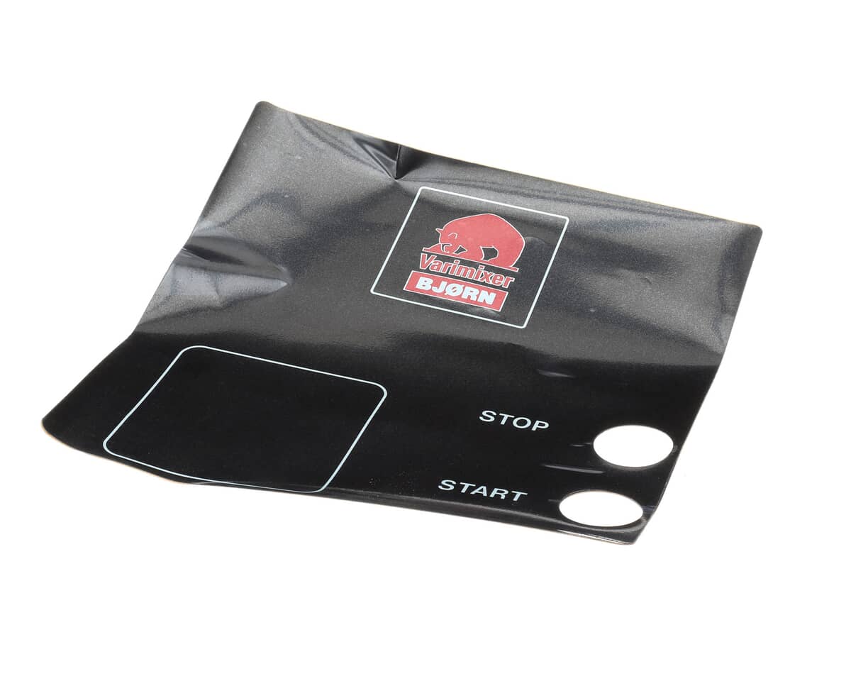 VARIMIXER PARTS Varimixer RN20-149.1 Front Foil (Slvr & Blk Bear) - SKU VARRN20-149.1