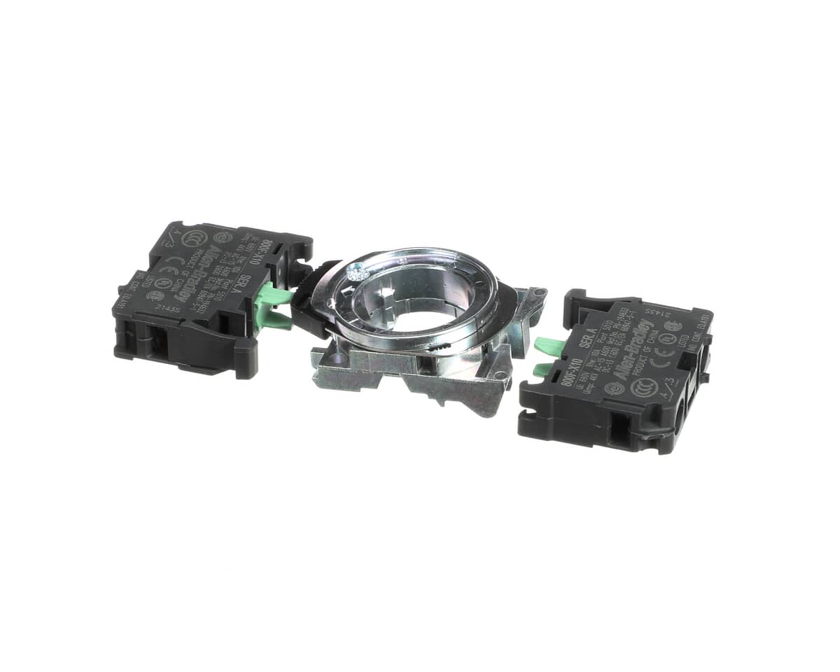 VOGT ICE MACHINES PARTS Vogt Ice Machines 12A7500E73 Cont Blk/Mntng Latch 2NO - SKU VGT12A7500E73