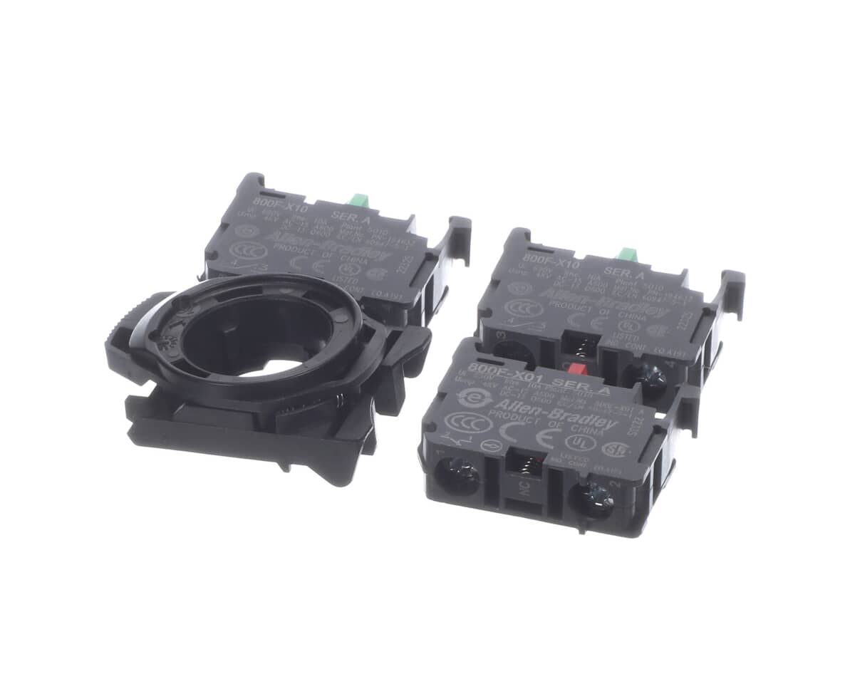 VOGT ICE MACHINES PARTS Vogt Ice Machines 12A7500E77 Cont Blk/Mnting Latch 2NO/1NC - SKU VGT12A7500E77
