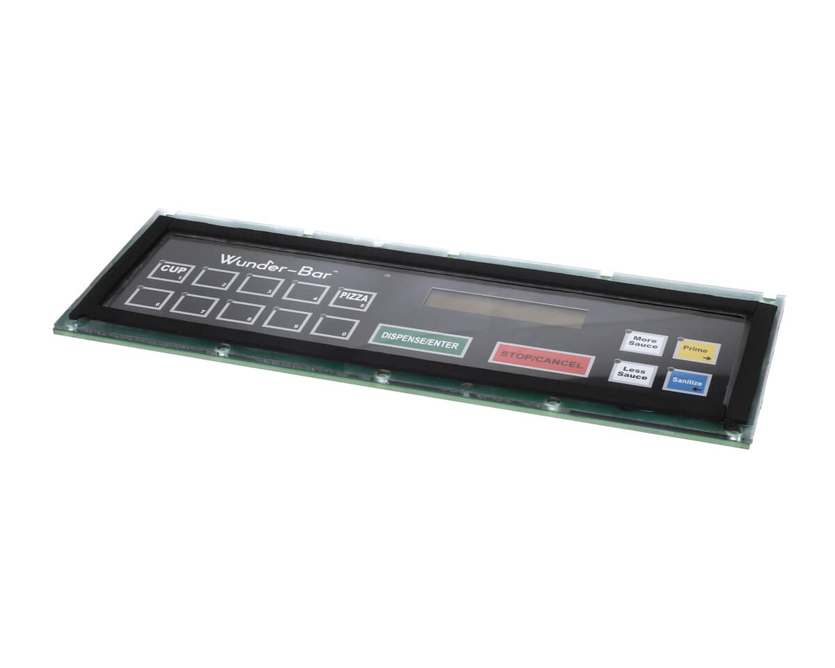 WUNDER-BAR PARTS Wunder-Bar 0111-225-LC Keypad Assembly - Little Caesars - Witho - SKU WUBR0111-225-LC