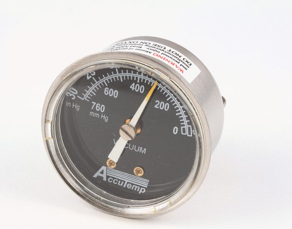 ACCUTEMP PARTS Accutemp AT0H-2614-1 Vacuum Gage - SKU ACCAT0H-2614-1