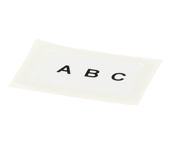 ANTUNES PARTS Antunes 1001434 Label Thermocouple - SKU AJA1001434