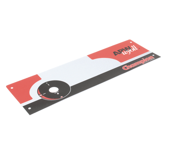 APW WYOTT PARTS APW Wyott 8824618 Decal Front Panel Gcb/Gcrb/Ggm - SKU APW8824618