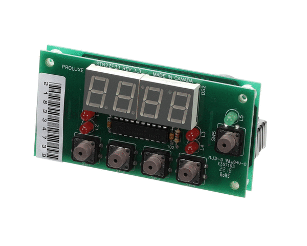 DOUGHPRO PROLUXE PARTS Doughpro Proluxe 11017511605223 Control Digital DP2300 Blaze Only (Rev - SKU DPR11017511605223