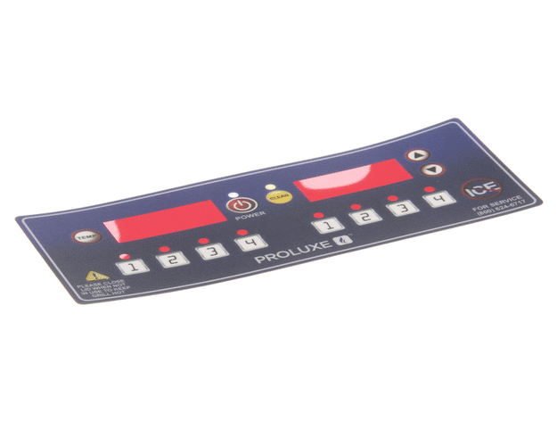 DOUGHPRO PROLUXE PARTS Doughpro Proluxe 11OSL1577 Control Panel Overlay Taco Jon - SKU DPR11OSL1577