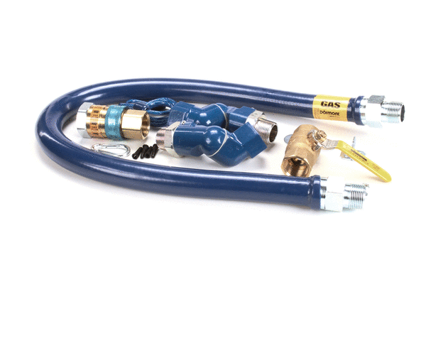 DORMONT PARTS Dormont 16100KIT2S48 1 Dia. 48 Blue Hose Snapfast 2 Swivel - SKU DR16100KIT2S48
