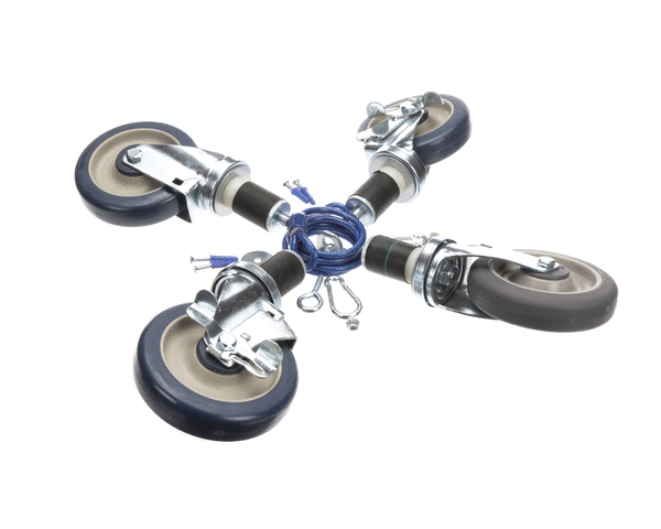 DUKE PARTS Duke FC02QB Set Of (4) 5 Stem Casters--So Specs 2 W/ - SKU DUKFC02QB