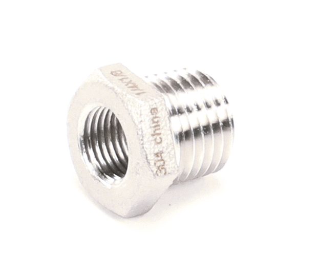 FRYMASTER PARTS Frymaster 8130807 Bushing 1/4MNPT X 1/8FNPT SS - SKU FM8130807