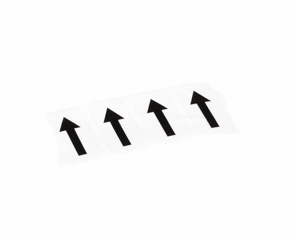 GOLD MEDAL PRODUCTS PARTS Gold Medal Products 77891 Arrow Label - SKU GLDM77891