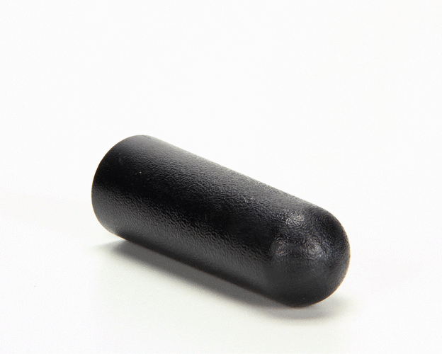 GLOBE PARTS Globe 482-B Chute Handle (Black) - SKU GLO482-B
