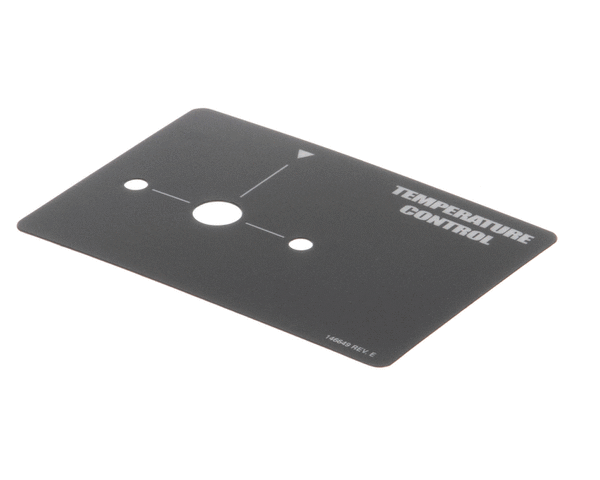 GROEN PARTS Groen 146649 Overlay For Gas Braising Pan Control Box - SKU GR146649