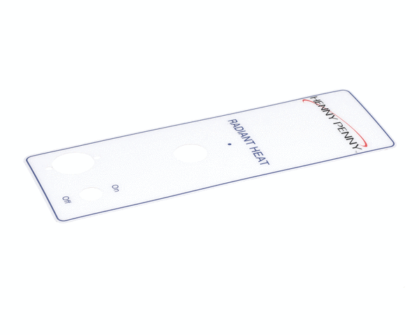 HENNY PENNY PARTS Henny Penny 44009 Decal - Kfc Top Control Panel - SKU HEN44009