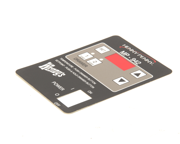 HENNY PENNY PARTS Henny Penny 51560 Decal - MP-942 Control Wendy - SKU HEN51560