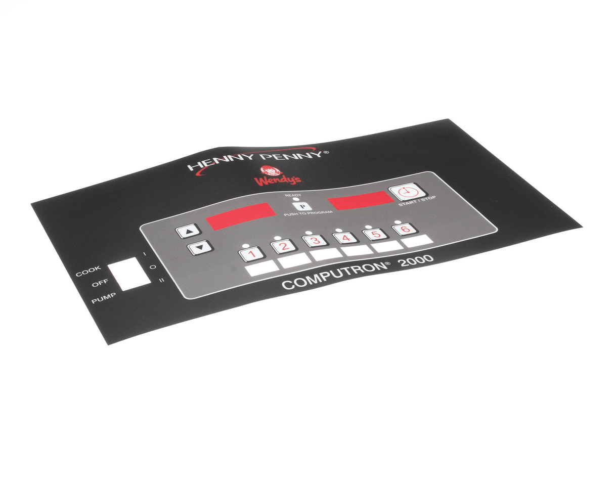 HENNY PENNY PARTS Henny Penny 72123 DECAL-C2000 Wendys - SKU HEN72123