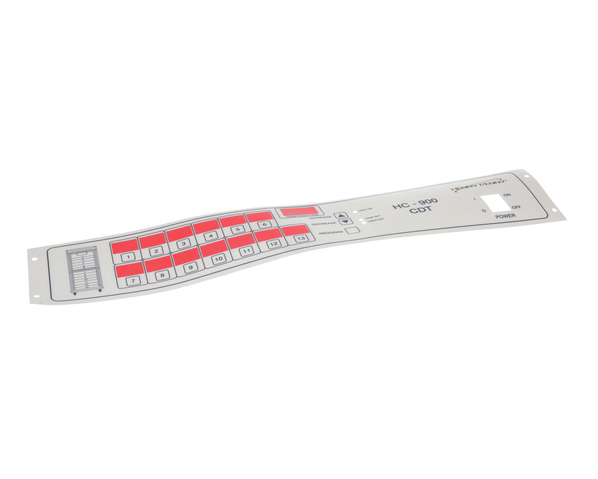 HENNY PENNY PARTS Henny Penny 85250 Decal-Cont 13CDT Nonvnt KFC900 - SKU HEN85250