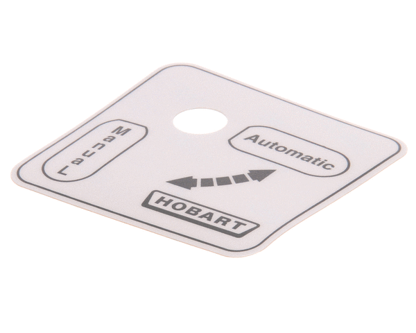 HOBART PARTS Hobart 00-479288 Label Auto/Man (Domestic) - SKU HOB00-479288