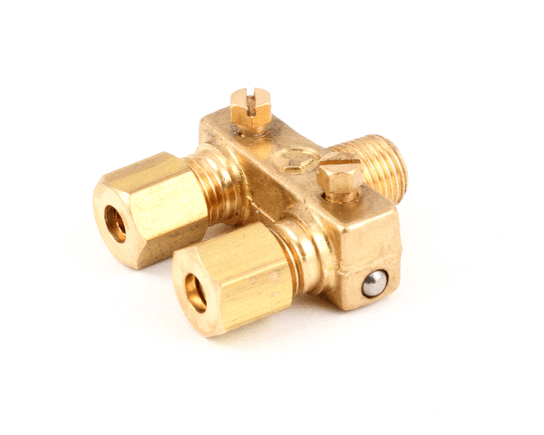 IMPERIAL PARTS Imperial 1003 Dual Pilot Valve 3/16 Cc X 1/8 MPT Brass - SKU IMP1003