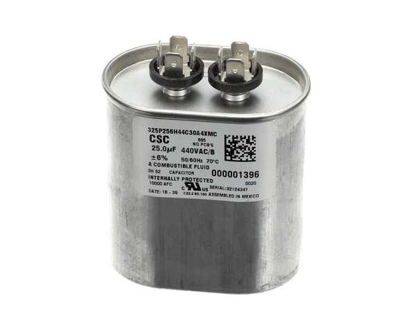 MULTIPLEX PARTS Multiplex 000001396 Capacitor Run 25MFD 440 VAC - SKU MANB000001396