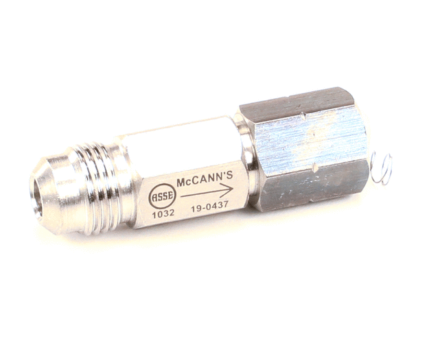 MULTIPLEX PARTS Multiplex 19-0437 Check Valve Carbonator Double 3/8 - SKU MANB19-0437