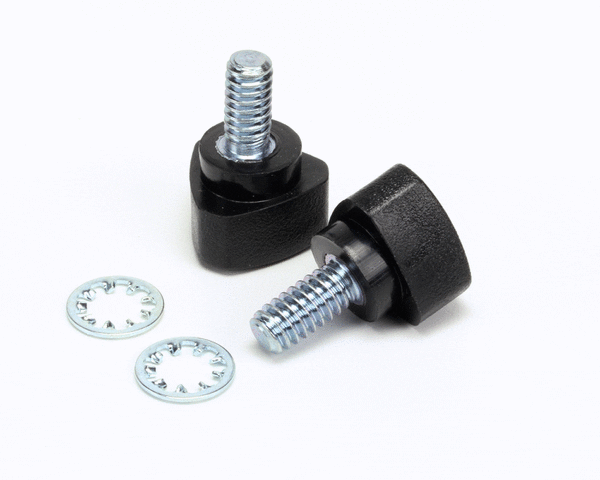 PRINCE CASTLE PARTS Prince Castle 70-048S Knob W/Hardware (Pkg Of 2) - SKU PC70-048S