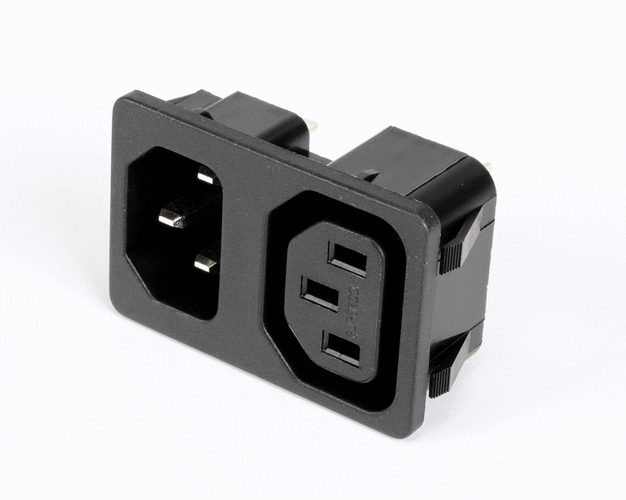PITCO PARTS Pitco 60148401 Connector Power Inl Out IEC320 - SKU PT60148401