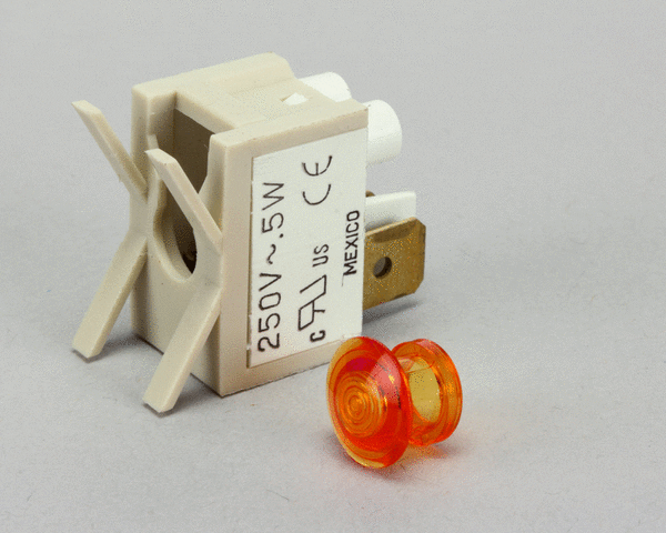 SOUTHBEND RANGE PARTS Southbend Range 1178329 Light Indicating Clip Amber - SKU SOU1178329