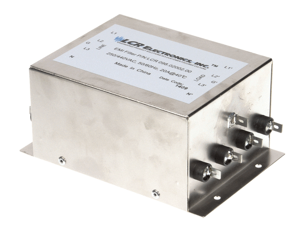 TURBOCHEF PARTS Turbochef 100547 Filter Emi 440V 3PH 20A Faston Term - SKU TBC100547