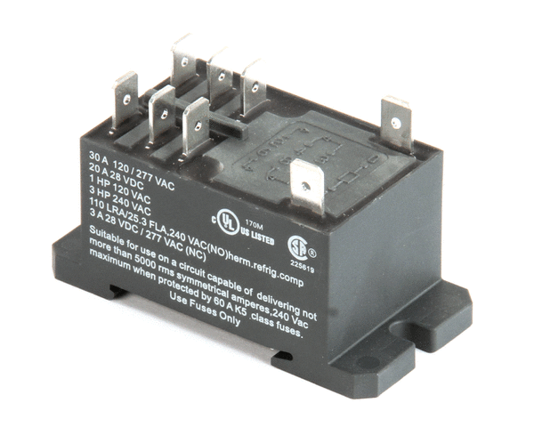 TURBOCHEF PARTS Turbochef 101279 Relay Sealed 2P Dt 30AMP Class F UL - SKU TBC101279
