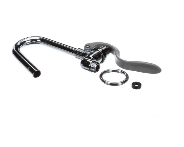 T&S BRASS PARTS T&S Brass 002851-40 Hook Nozzle And Self-Closing Valve (Gray - SKU TS002851-40