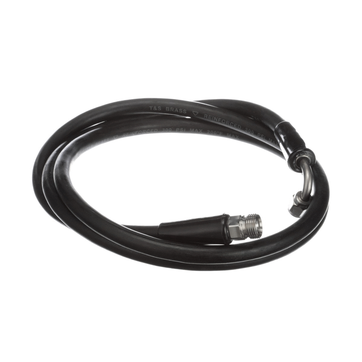 T&S BRASS PARTS T&S Brass 018327-45 Black Hose Assembly For 6' Combi-Oven Ho - SKU TS018327-45