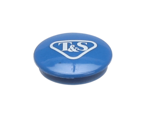 T&S BRASS PARTS T&S Brass 018506-19NS Snap-In Index Button Medium-Blue T&S L - SKU TS018506-19NS