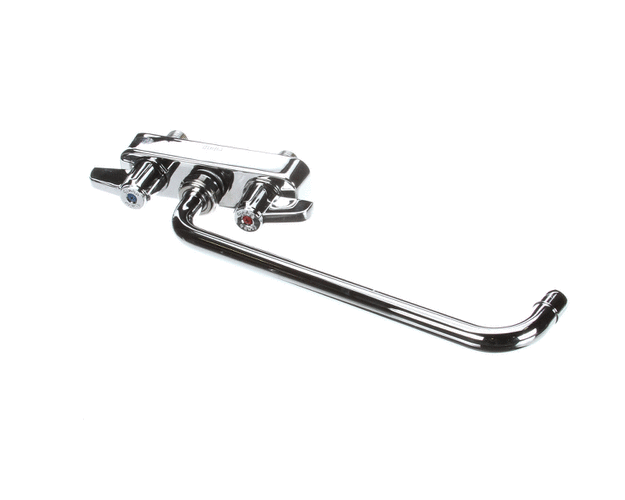 T&S BRASS PARTS T&S Brass 5F-4CLX12 Equip Workboard Faucet 4 C/C Deck Mount - SKU TS5F-4CLX12