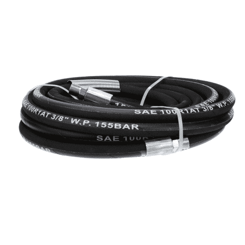 T&S BRASS PARTS T&S Brass 5HR-2HSE-35 3/8 X 35' Equip Hose Black Medium Pres - SKU TS5HR-2HSE-35