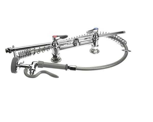 T&S BRASS PARTS T&S Brass B-0123 Easyinstall Pre-Rinse Spring Action De - SKU TSB-0123