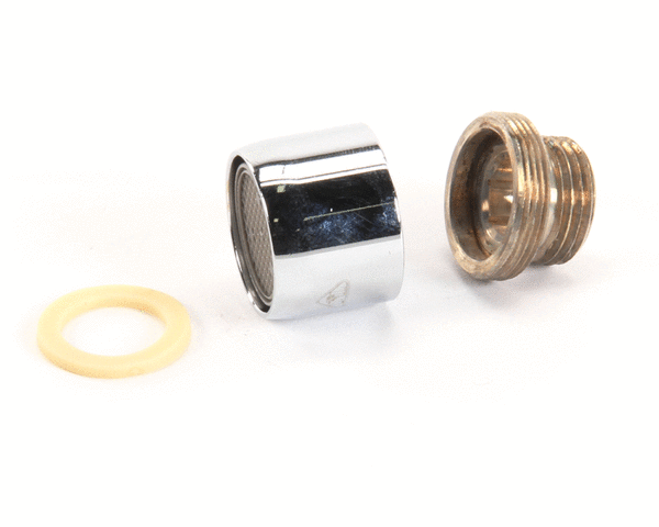 T&S BRASS PARTS T&S Brass B-0199-02-F10 1.0 GPM Aerator 3/8 Npsm Male Threads - SKU TSB-0199-02-F10